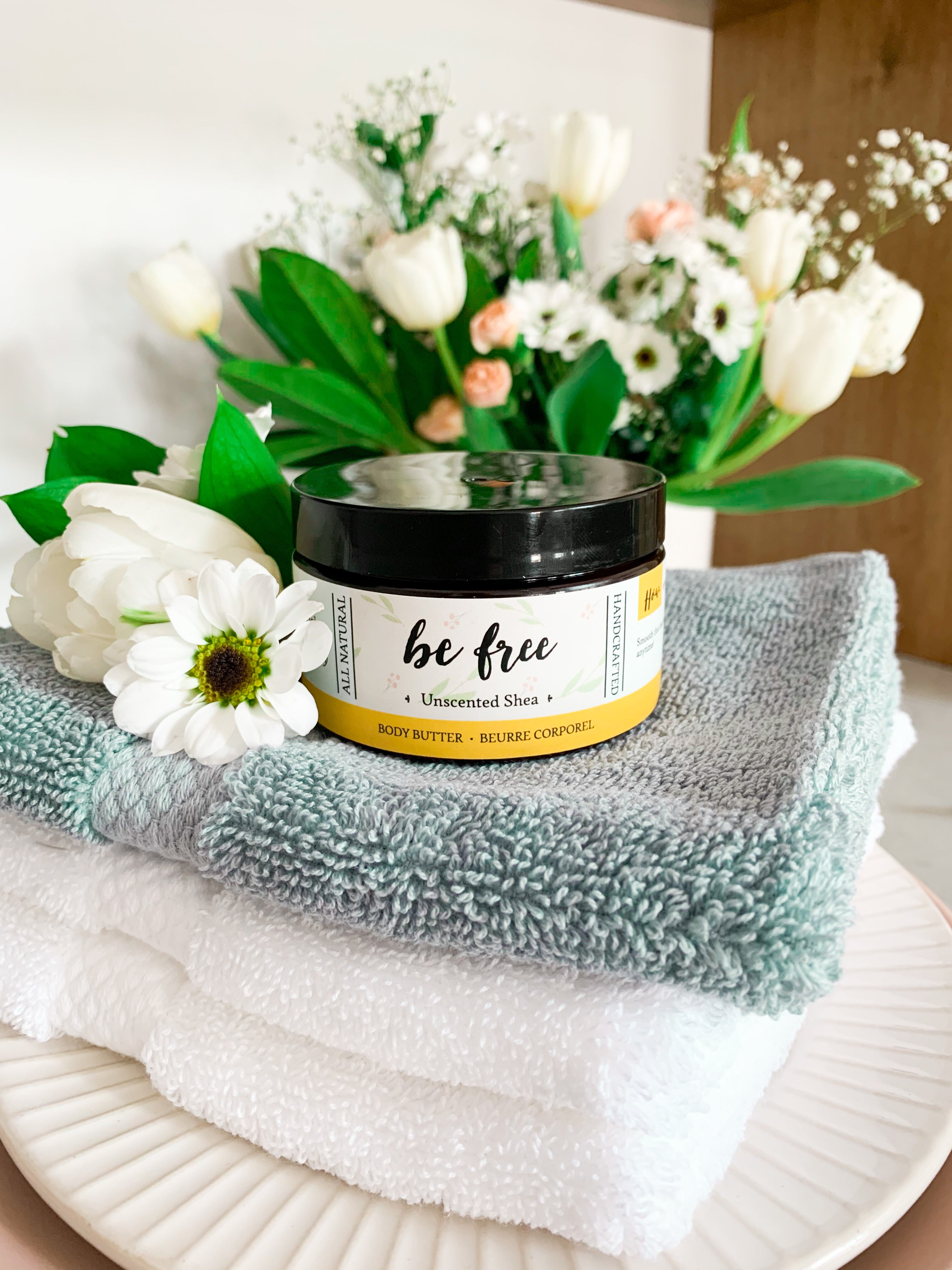 Be Free - Unscented Shea Butter (for sensitive skin types)