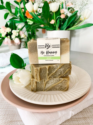 Be Happy - Coconut Lime Soap Bar